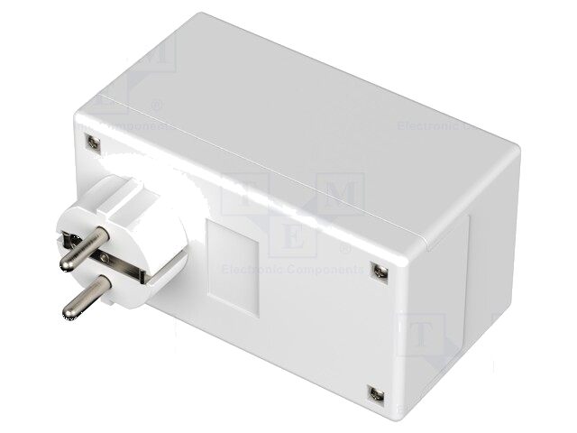 Behuizing: voor voedingseenheid; X: 65mm; Y: 120mm; Z: 66mm; wit Behuizing: voor voedingseenheid; X: 65mm; Y: 120mm; Z: 66mm; wit